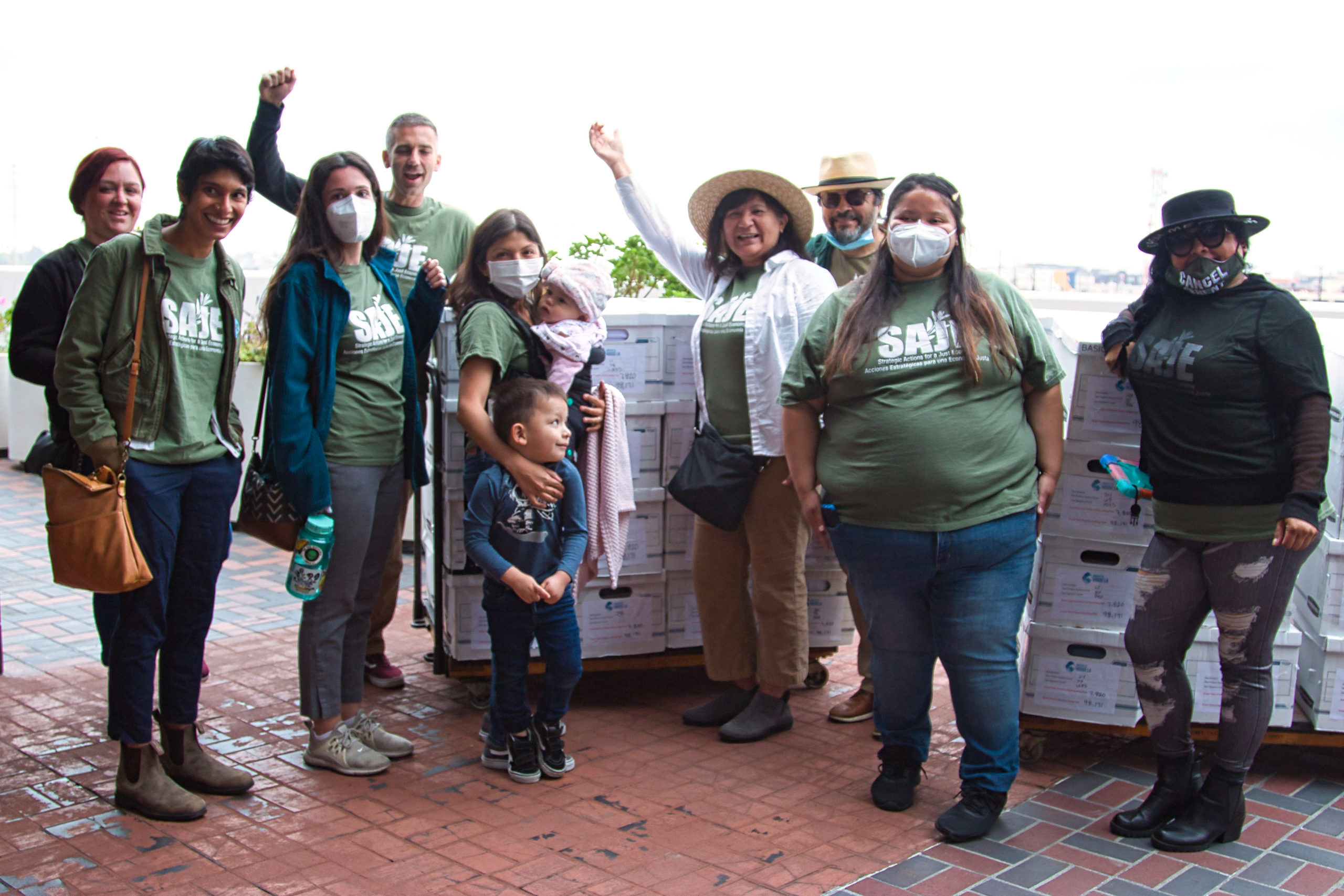UNITED TO HOUSE LA DELIVERS 98,171 SIGNATURES TO FUND AFFORDABLE HOUSING!