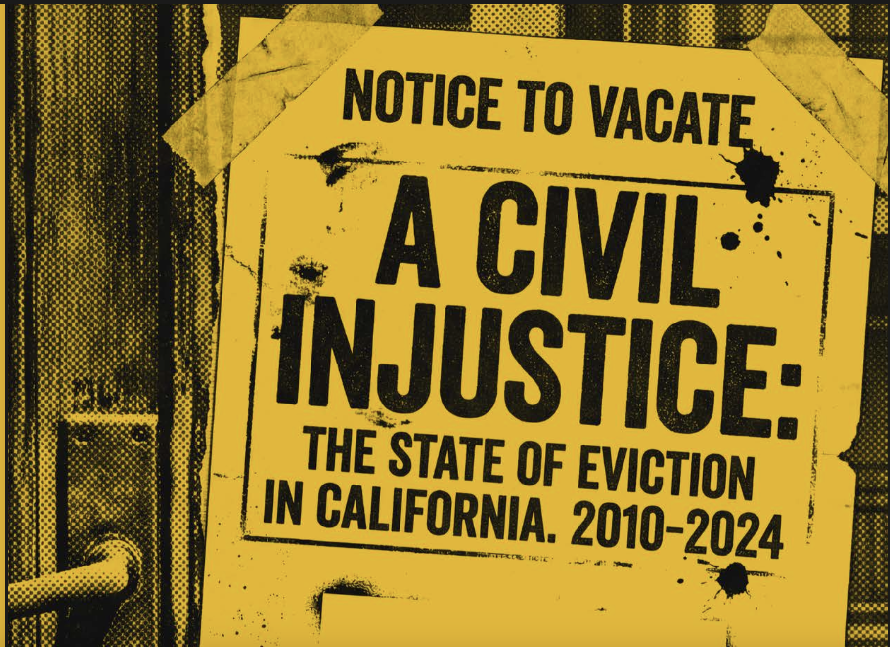 New SAJE Report Exposes Gaps in Eviction Data Reporting across California